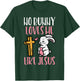 No Bunny Loves Me Like Jesus Easter Christian Religious T-Shirt - T-Shirt | Forest