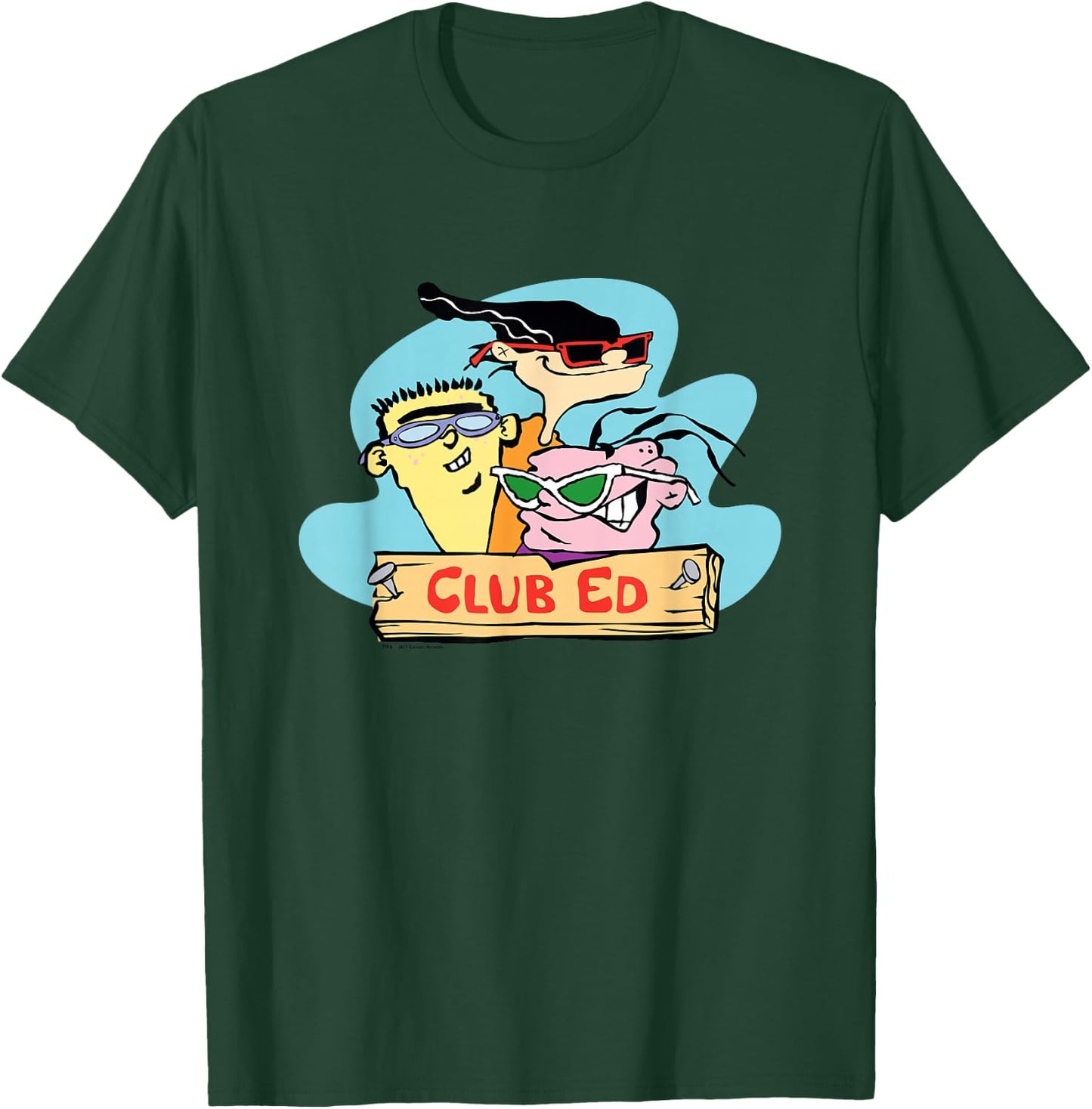 Ed Edd n Eddy Club Ed T-Shirt - T-Shirt | Forest