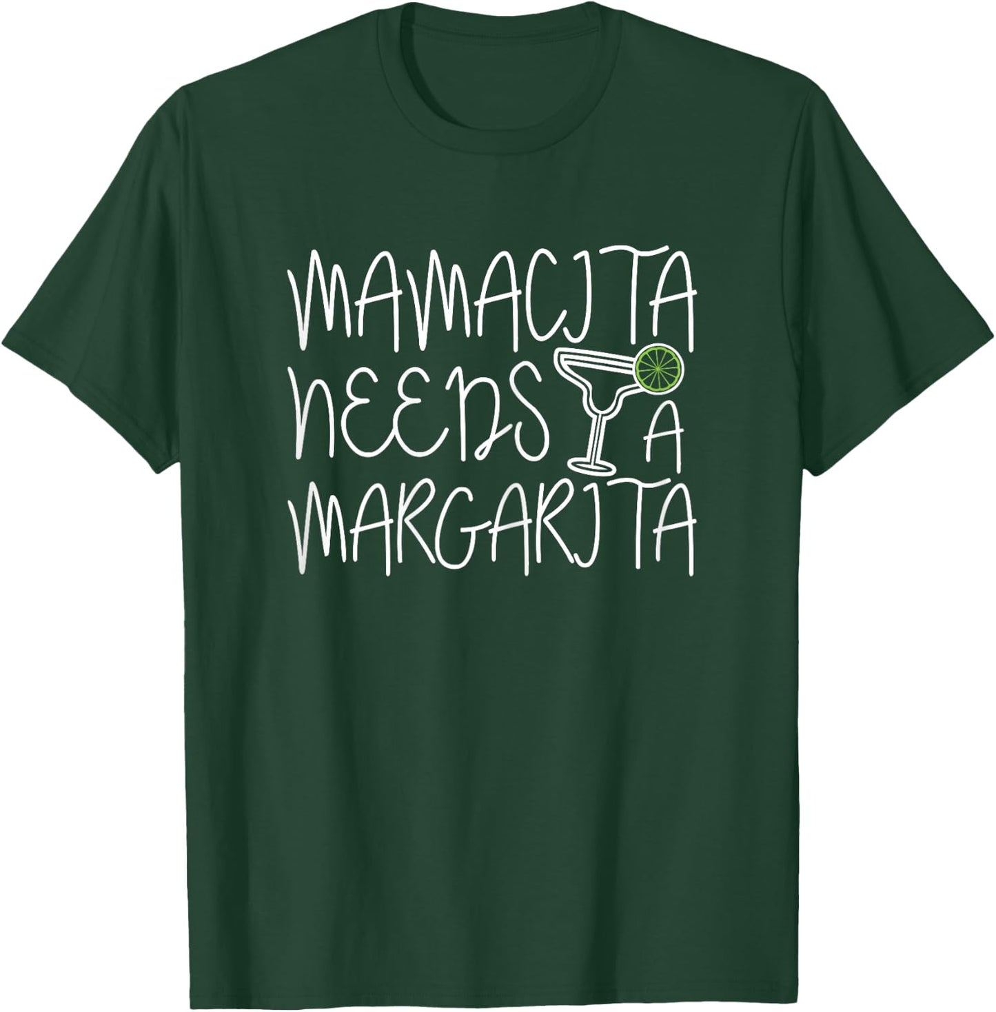 Mamacita Needs A Margarita Shirt Women Cinco De Mayo T-Shirt - T-Shirt | Forest