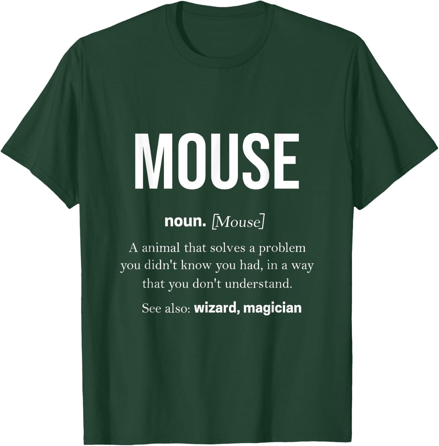 Mouse Gifts Women Children Mice Ratón Mouse T-Shirt - T-Shirt | Forest
