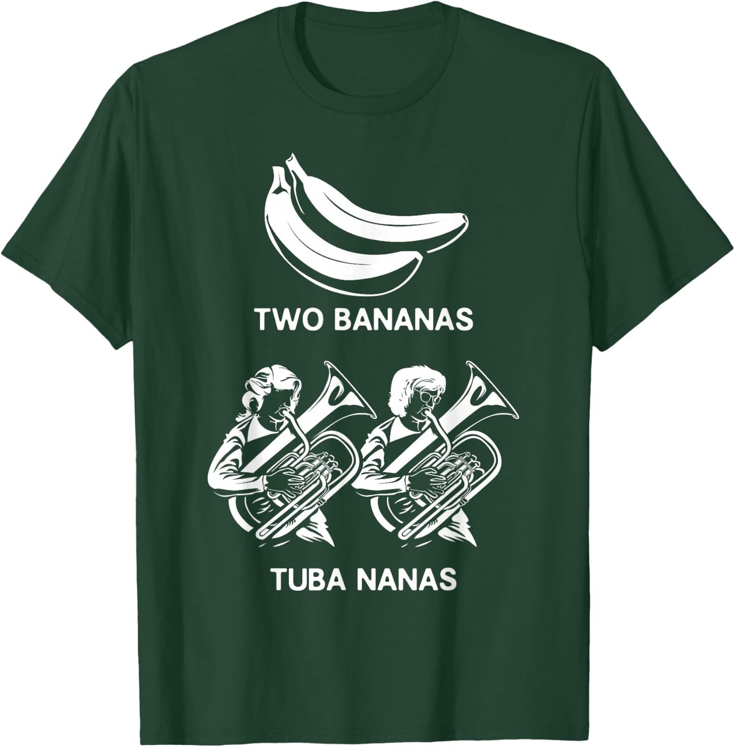 Tuba Player Tuba Jokes Musician Quotes Tubaist Marching Band T-Shirt - T-Shirt | Forest