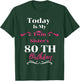 Today Is My Twin Sister's 80th Birthday So Happiness T-Shirt - T-Shirt | Forest