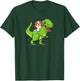 Kawaii Kids Boys Dino Dinosaur Cavalier King Charles Spaniel T-Shirt - T-Shirt | Forest