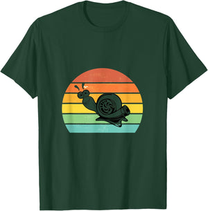 Turbo Snail Boost Racing Team Car Engine Steam Punk Style T-Shirt - T-Shirt | Forest