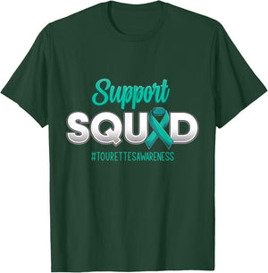 Support Squad Tourette Awareness Fighting Women T-Shirt - T-Shirt | Forest