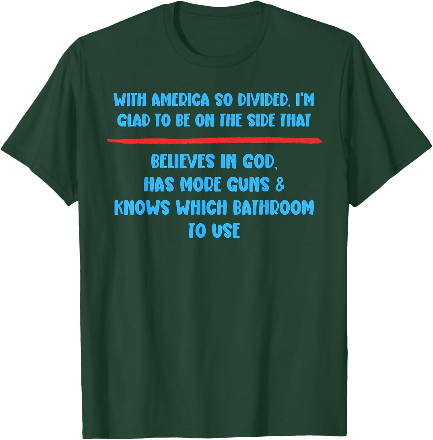 Republican Anti Democrat Funny Political Apparel T-Shirt - T-Shirt | Forest