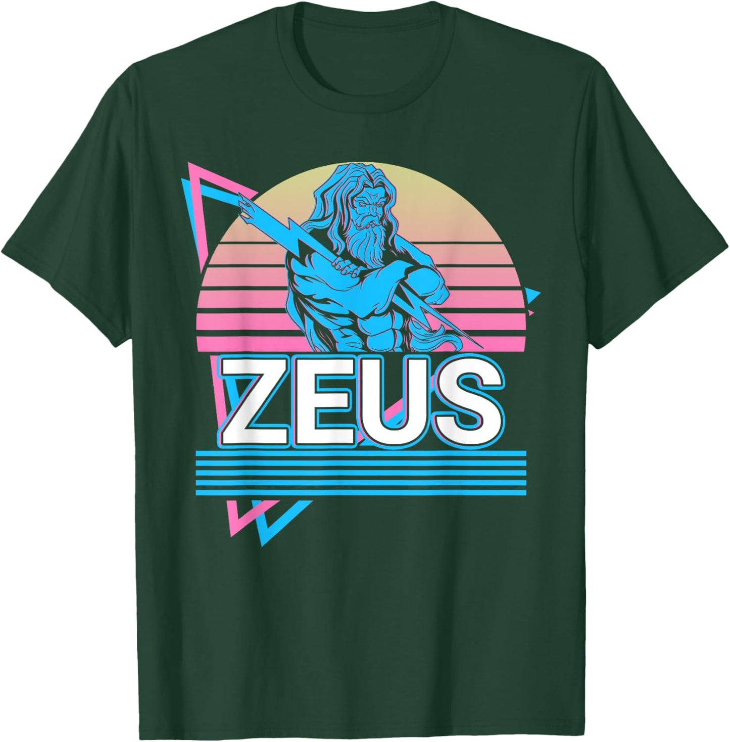 Zeus Greek God Of Sky T-Shirt - T-Shirt | Forest