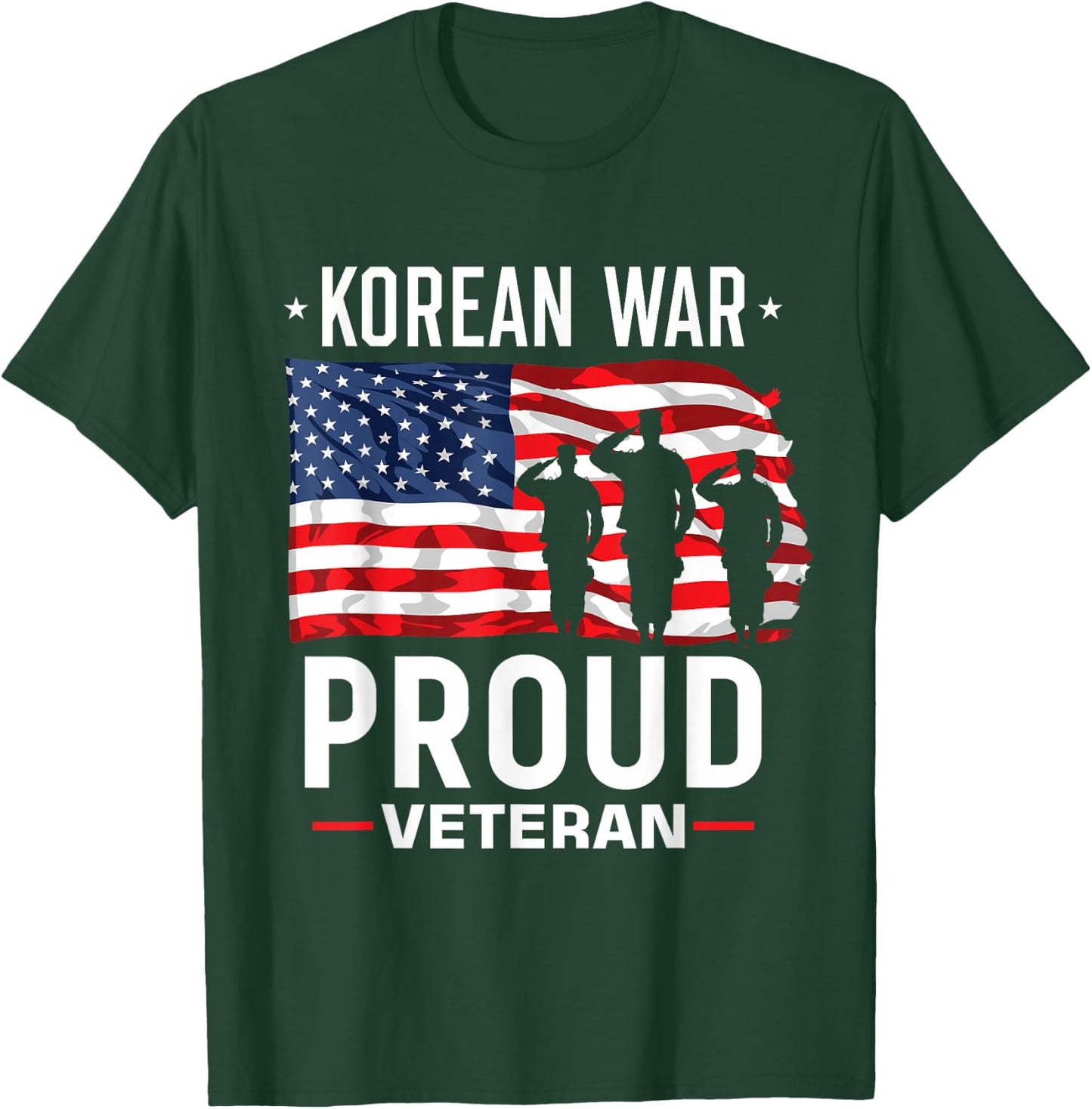 Korean War Veteran T-Shirt - T-Shirt | Forest