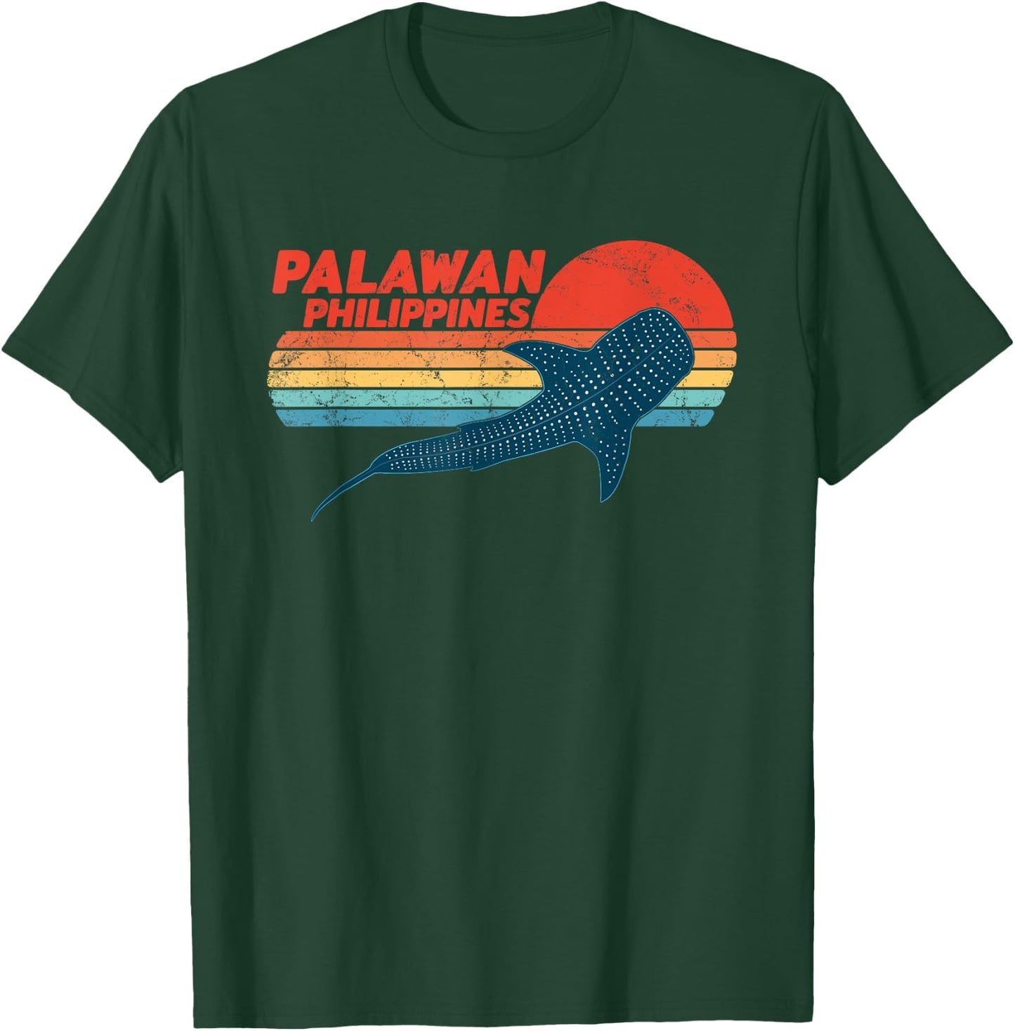 Palawan Philippines Whale Shark T-Shirt - T-Shirt | Forest
