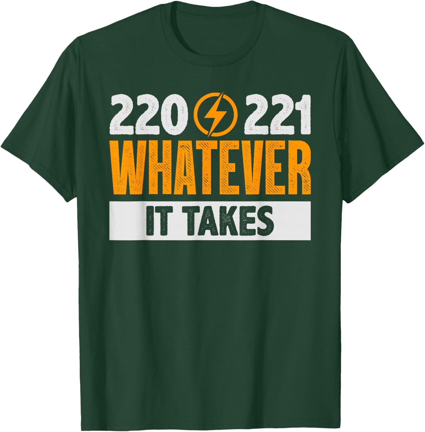 220 221 Funny Electrician Gift T-Shirt - T-Shirt | Forest