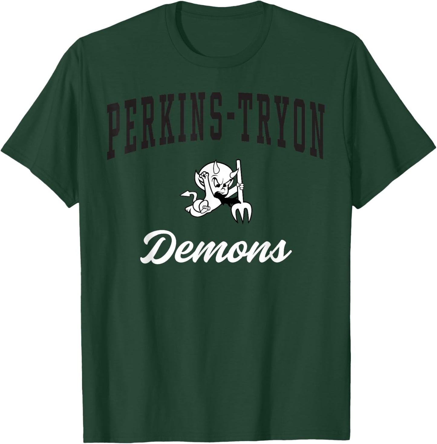 Perkins-Tryon High School Demons C3 T-Shirt - T-Shirt | Forest