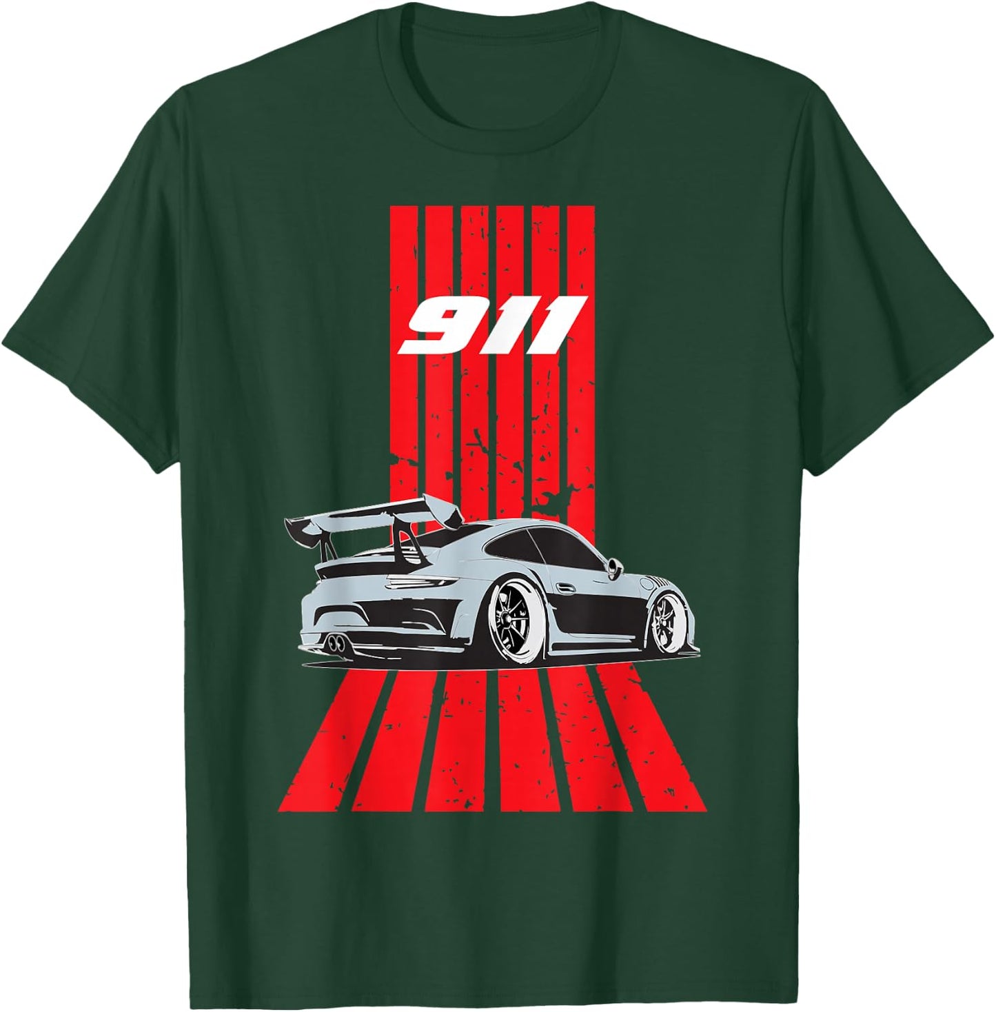 911 RS Vintage Exotic Car Supercar Retro Mechanic SE T-Shirt - T-Shirt | Forest