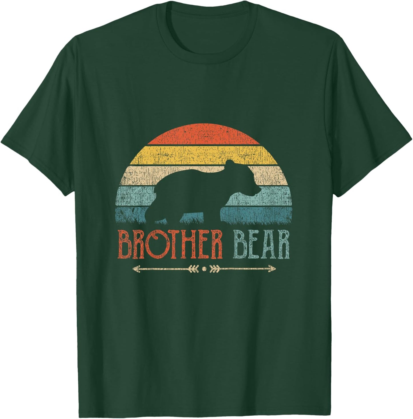 Kids Brother Bear Outfit Boys T-Shirt - T-Shirt | Forest