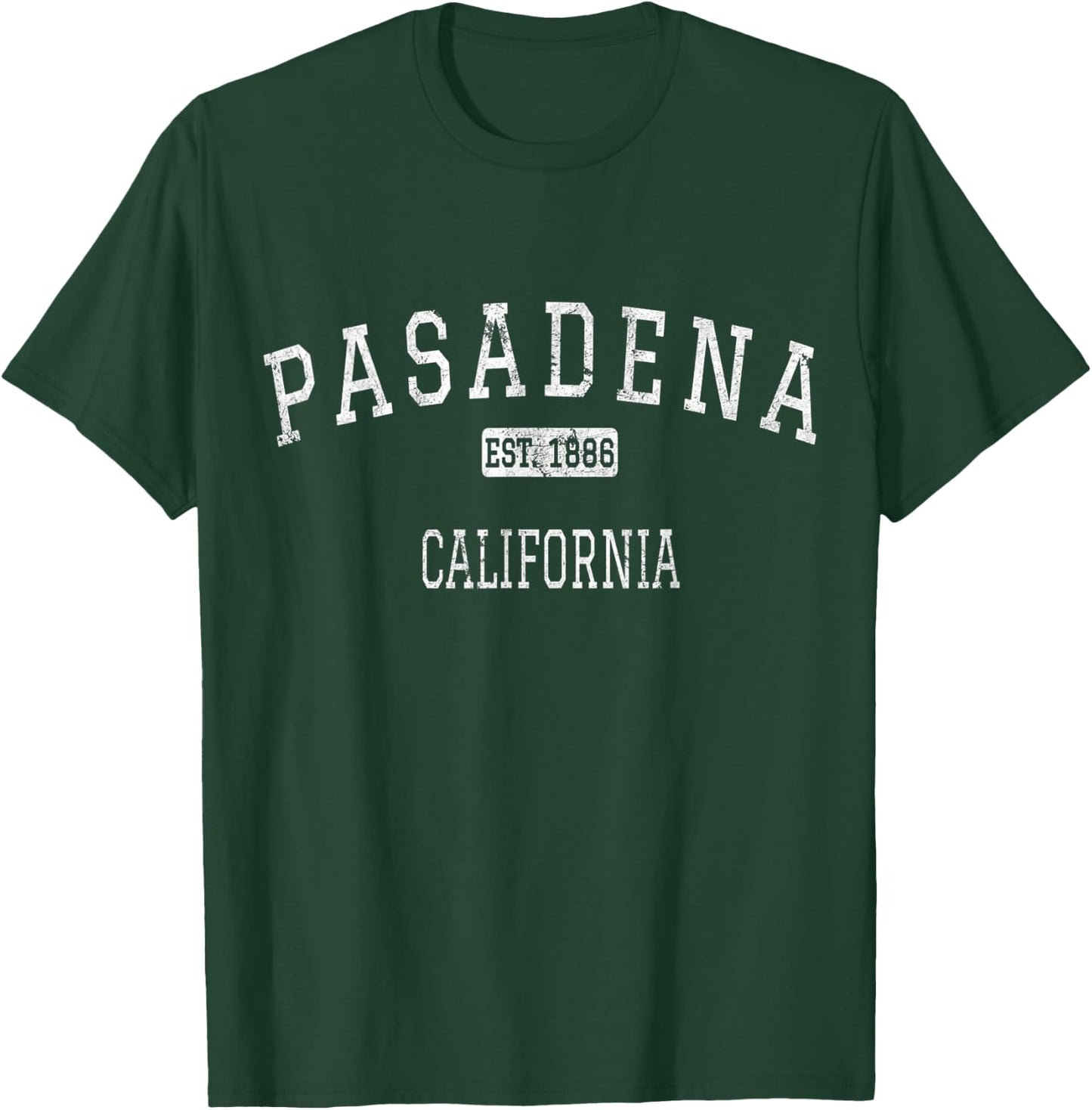 Pasadena California CA Vintage T-Shirt - T-Shirt | Forest