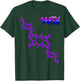 Nerdy MathWare Logo Julia Set Science Math Teacher Geek Gift Women Kids T-Shirt - T-Shirt | Forest