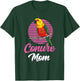 Funz Feather Co. Sun Conure Gifts For Parrot Lovers - Conure Mom T-Shirt - T-Shirt | Forest