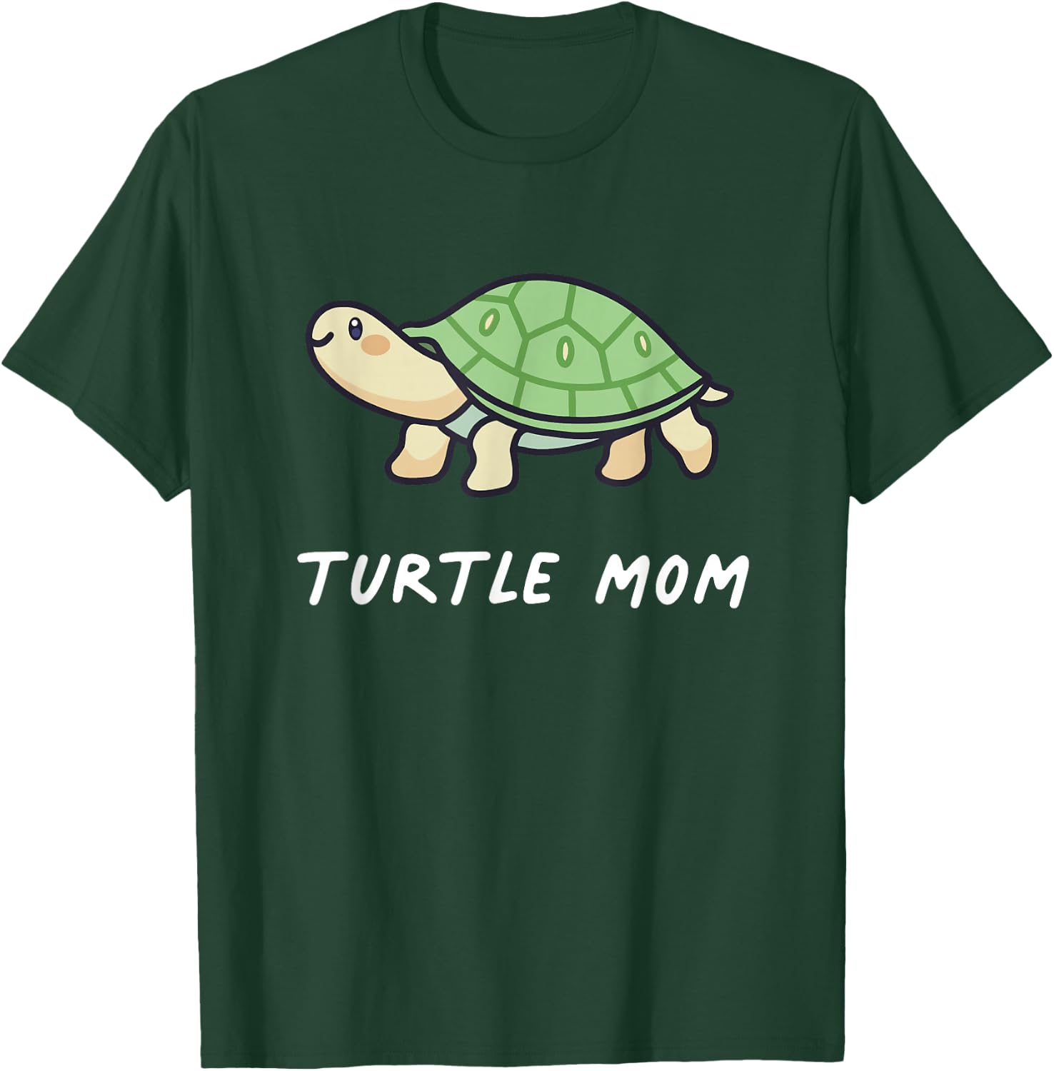 Turtle Mom Animal Aesthetic Kawaii Lover Owner Cute T-Shirt - T-Shirt | Forest