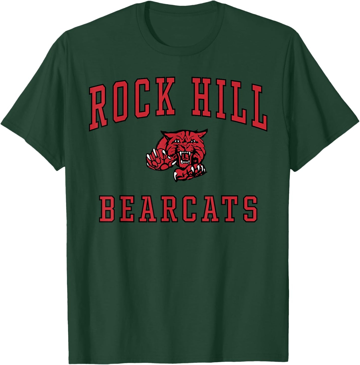 Rock Hill High School Bearcats C1 T-Shirt - T-Shirt | Forest