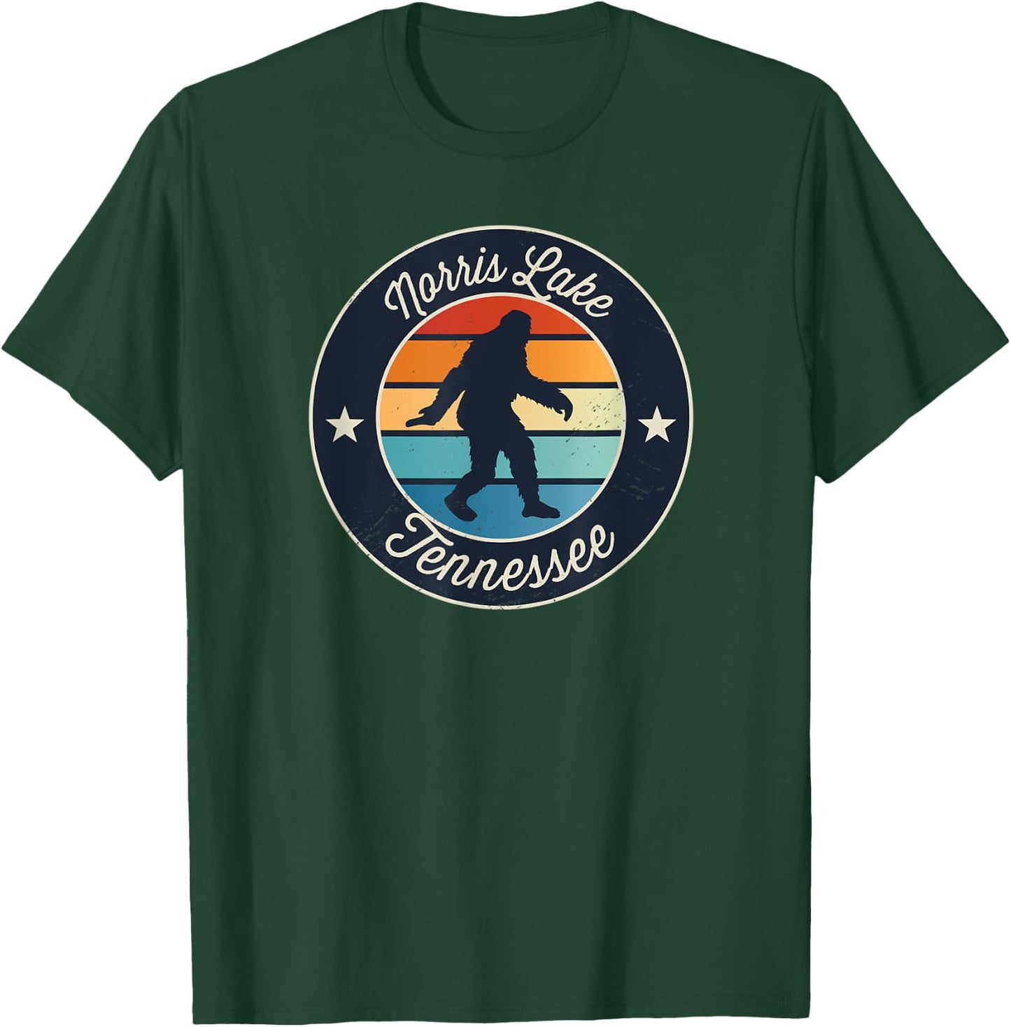 Norris Lake Tennessee Sasquatch Souvenir T-Shirt - T-Shirt | Forest