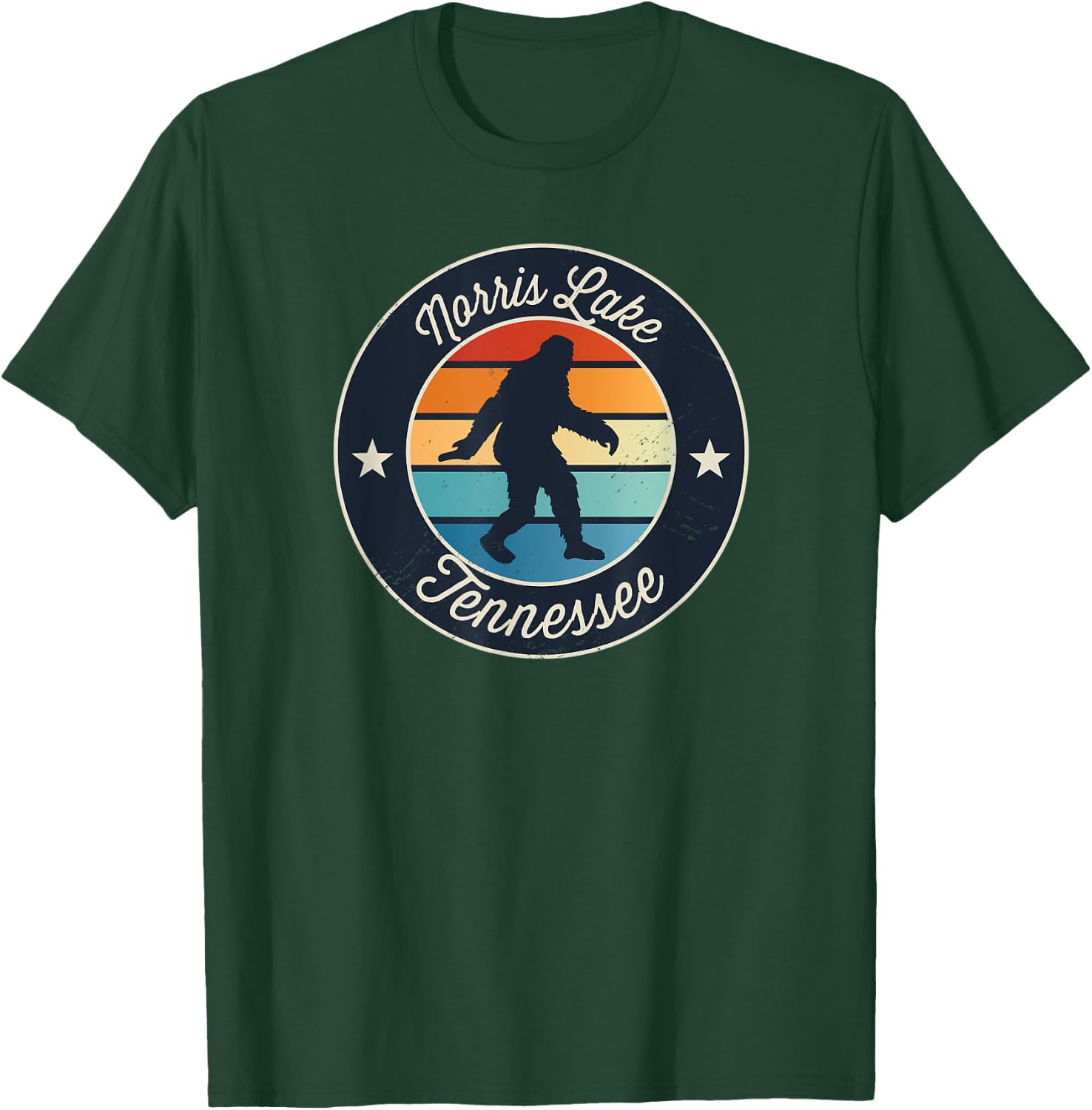Norris Lake Tennessee Sasquatch Souvenir T-Shirt - T-Shirt | Forest