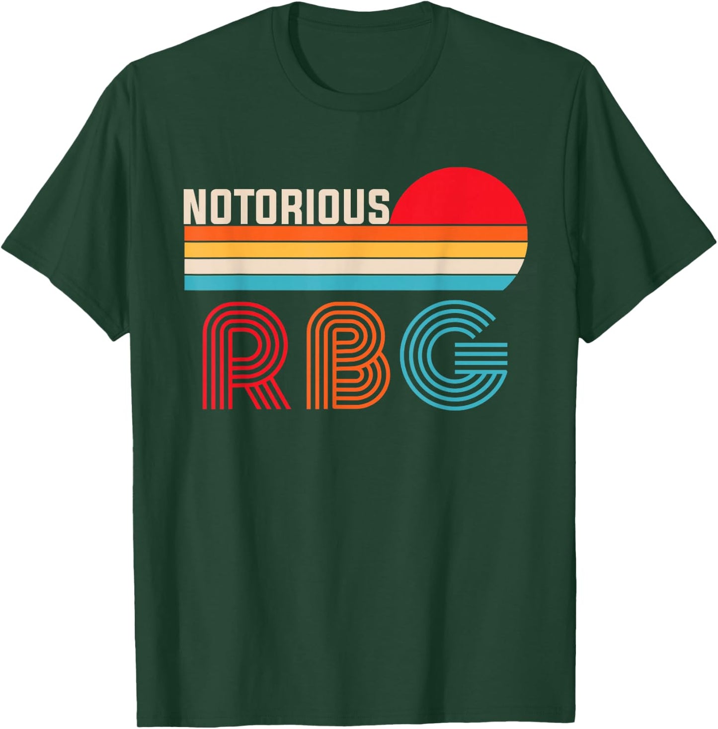 Vintage Notorious RBG shirt , Ruth Bader Ginsburg T-Shirt - T-Shirt | Forest