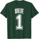 Billie Supporter Number 1 Greatest Fan T-Shirt - T-Shirt | Forest