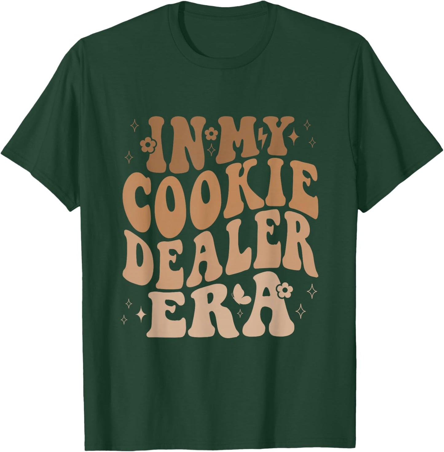 In My Cookie Dealer Era - Cookie Dealer Matching Birthday T-Shirt - T-Shirt | Forest