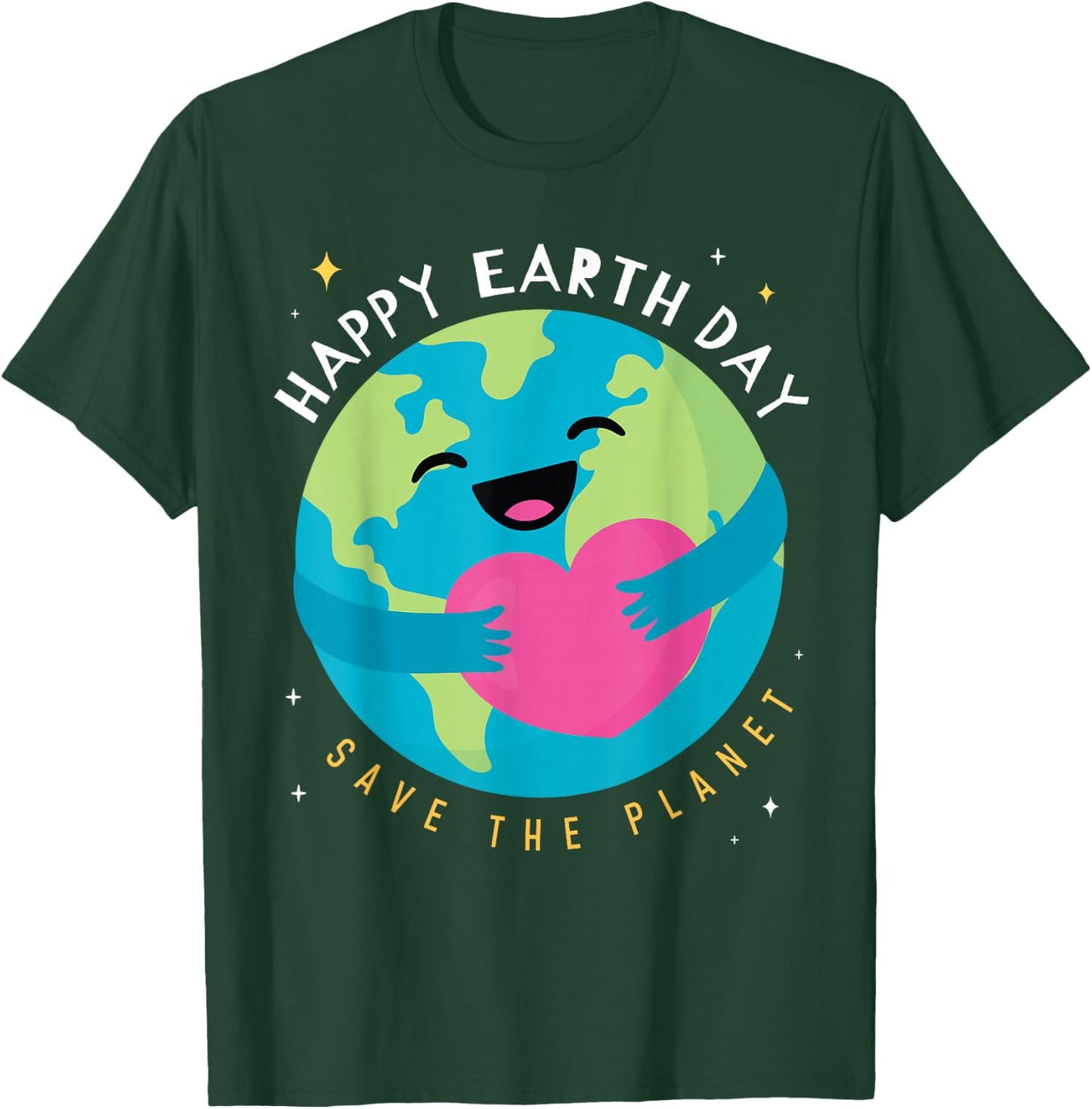 Earth Day 2026 Earth Day Save the Planet Boys Girls T-Shirt - T-Shirt | Forest