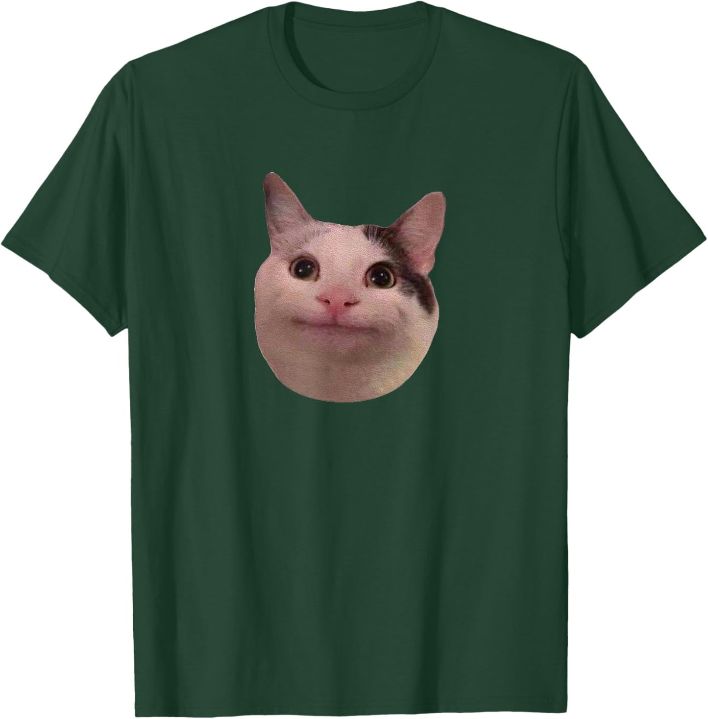 Polite Cat - MEME Men Women Girls Kids T-Shirt - T-Shirt | Forest