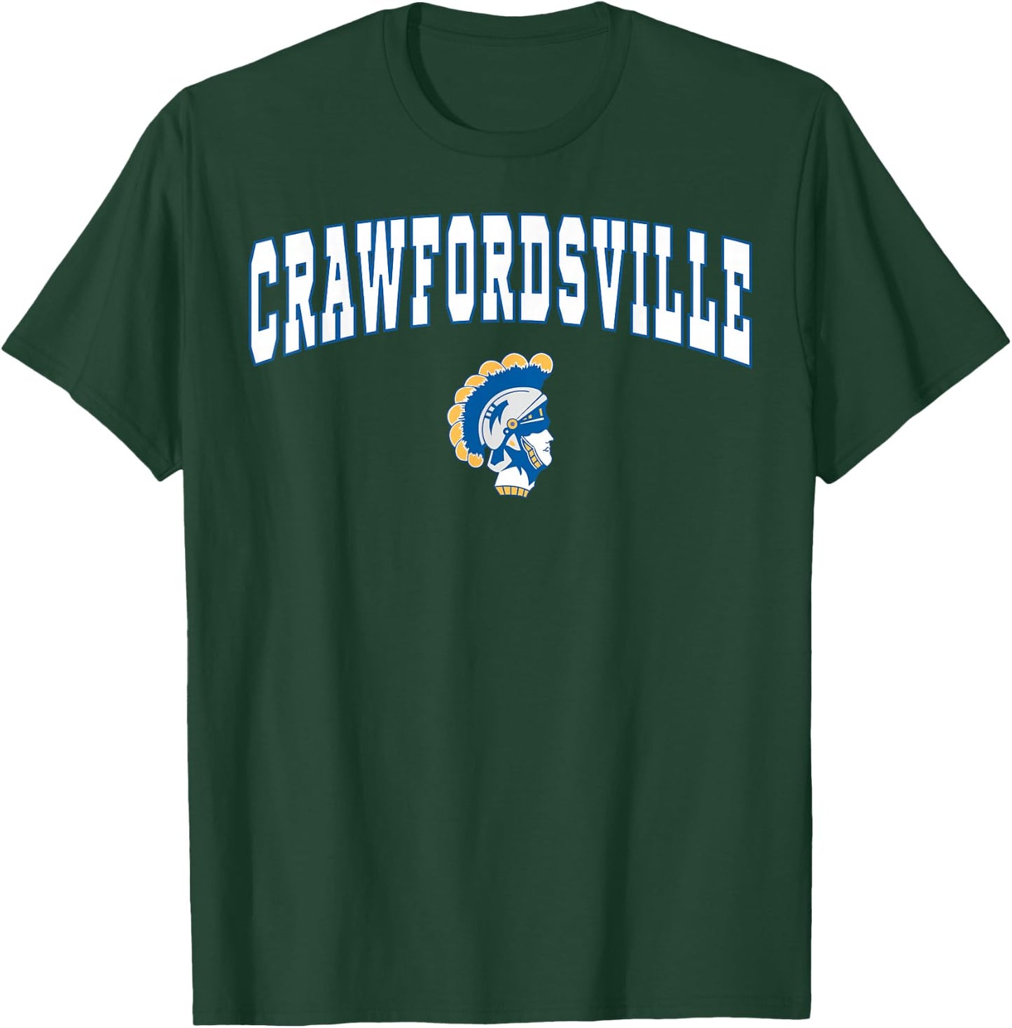 Crawfordsville High School Athenians C2 T-Shirt - T-Shirt | Forest