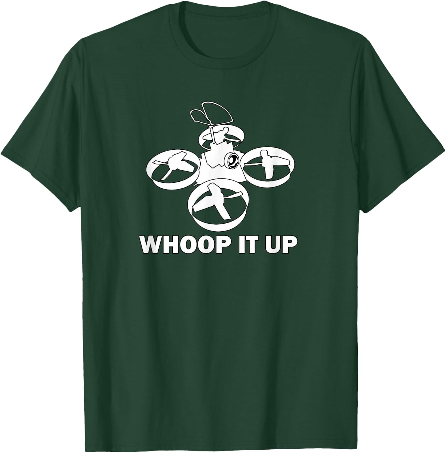 Tiny Whoop It Up Quadcopter T-Shirt - T-Shirt | Forest
