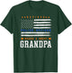 Retired Police Officer Grandpa T-Shirt - T-Shirt | Forest