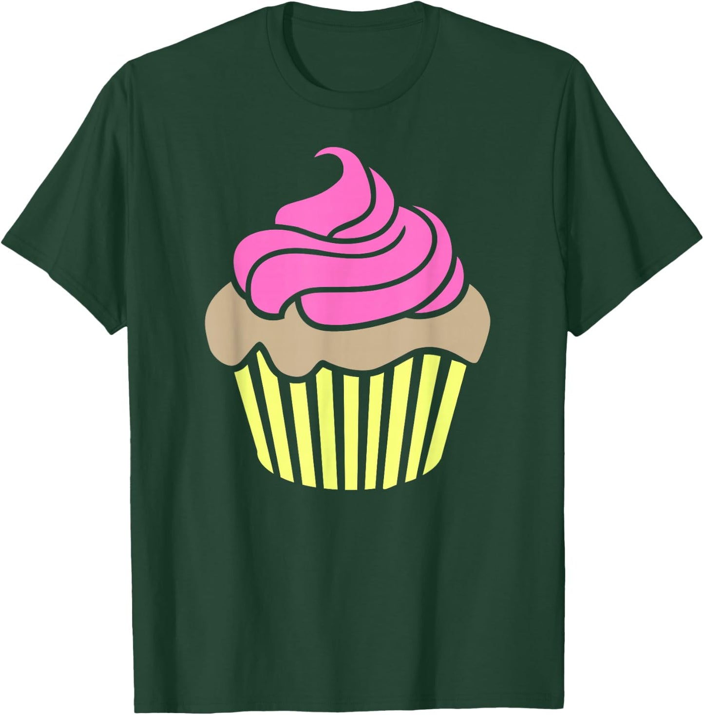 Cupcake pink frosting T-Shirt - T-Shirt | Forest