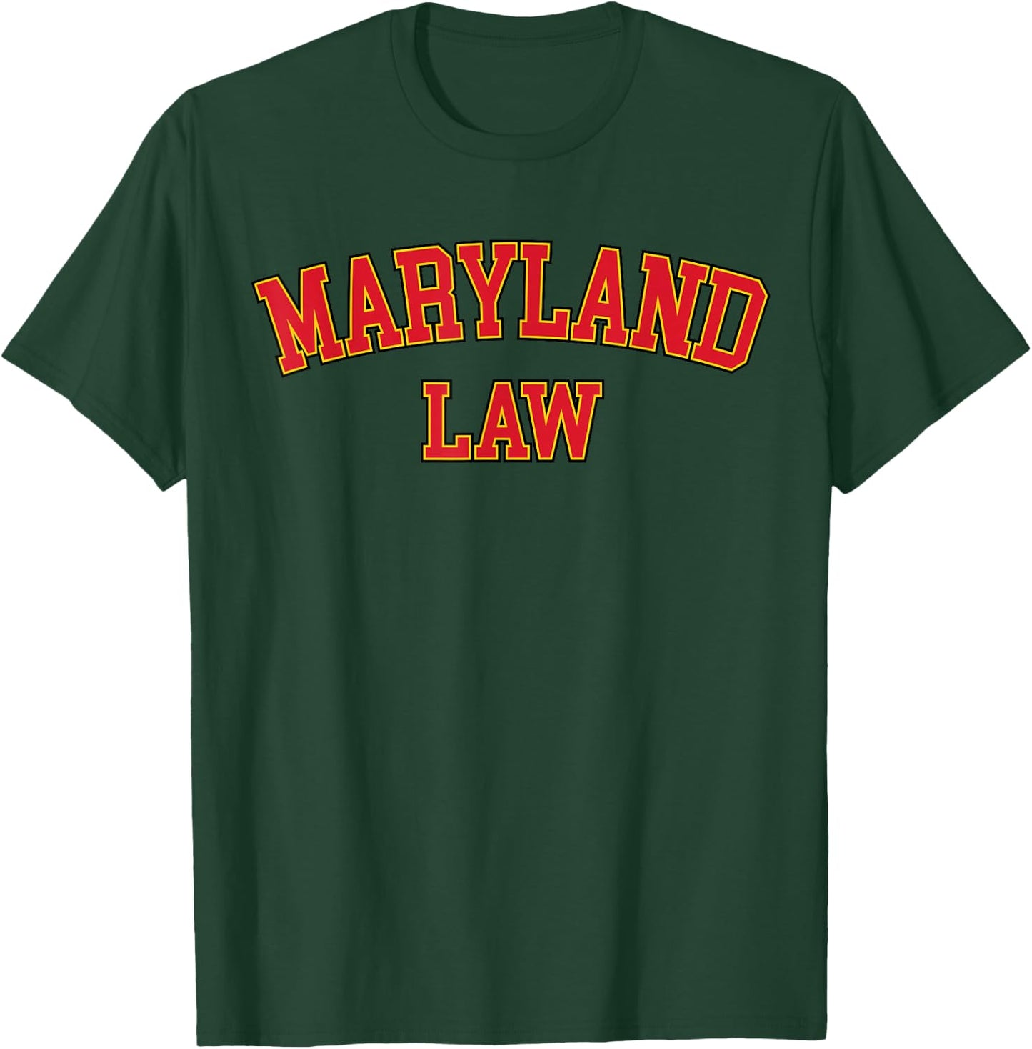 United States Attorneys Maryland Law, Maryland Bar Graduate Gift Lawyer T-Shirt - T-Shirt | Forest