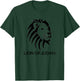 Lion of Judah Christian Inspirational Design T-Shirt - T-Shirt | Forest