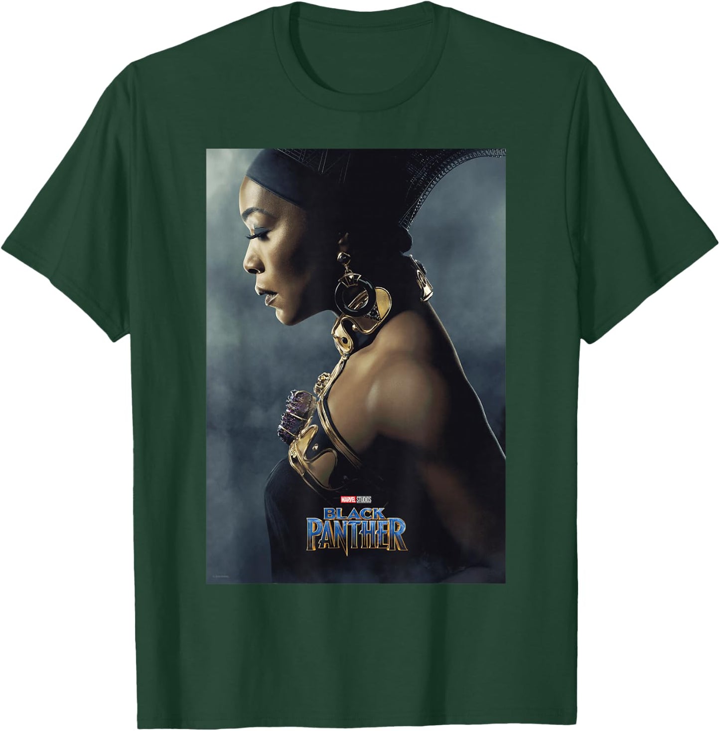 Marvel Black Panther Avengers Ramonda Poster Graphic T-Shirt - T-Shirt | Forest
