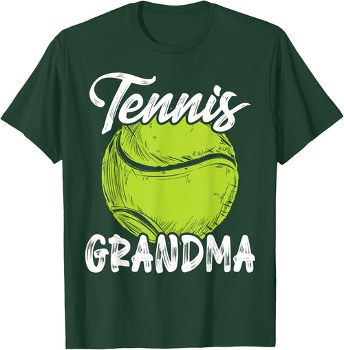 Tennis Grandma Men Family Matching Set Tennis Ball Player
