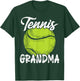 Tennis Grandma Men Family Matching Set Tennis Ball Player T-Shirt - T-Shirt | Forest