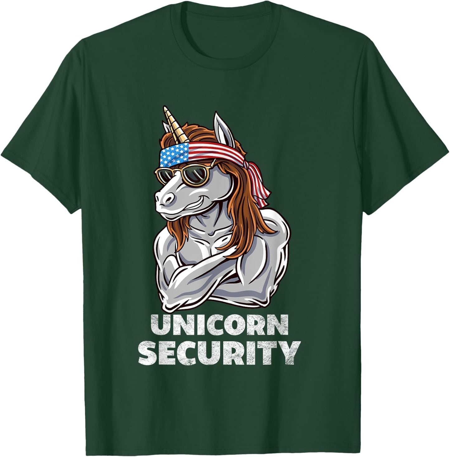 Unicorn Security Halloween Kids or Adult Costume T-Shirt - T-Shirt | Forest
