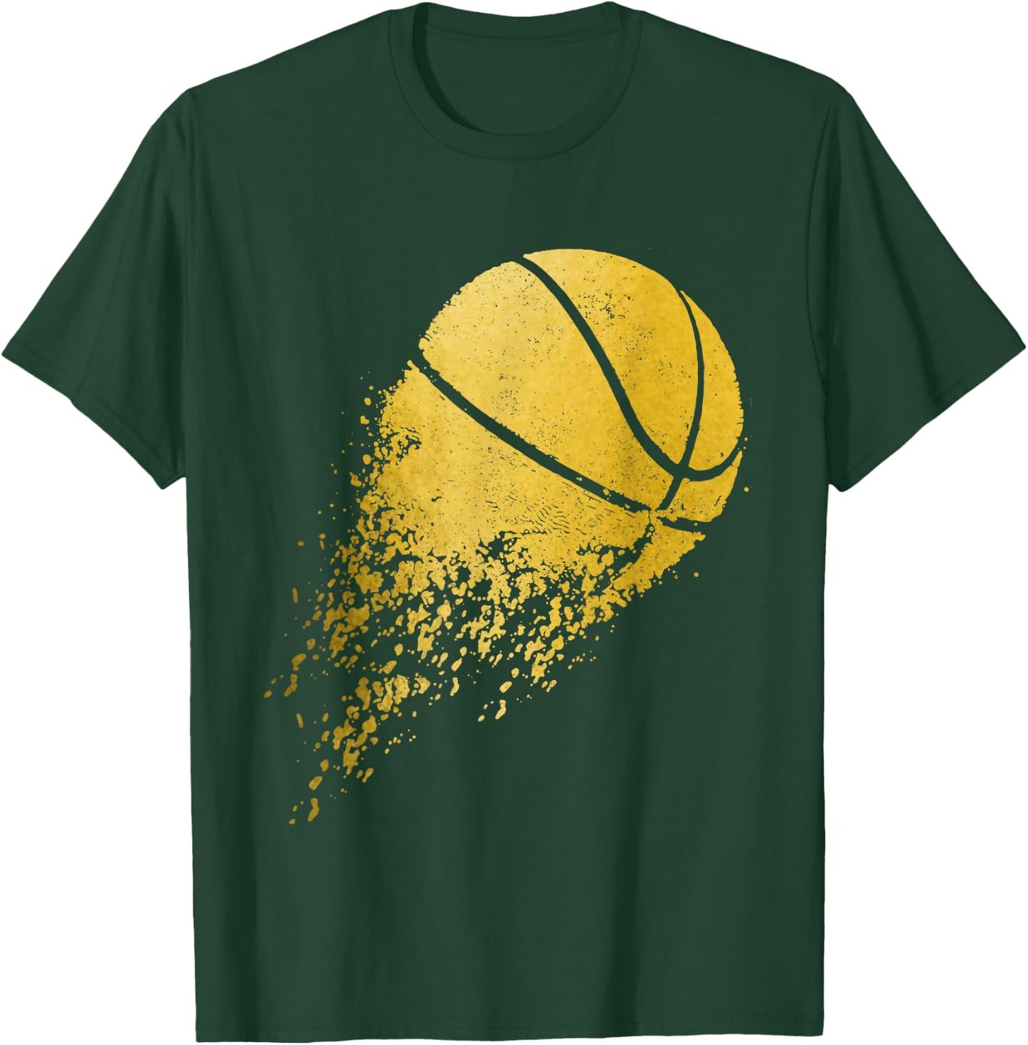 Basketball Player Bball Coach Fan Baller Sport T-Shirt - T-Shirt | Forest