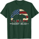 Daddy Bear American Flag 4th Of July Father's Day T-Shirt - T-Shirt | Forest