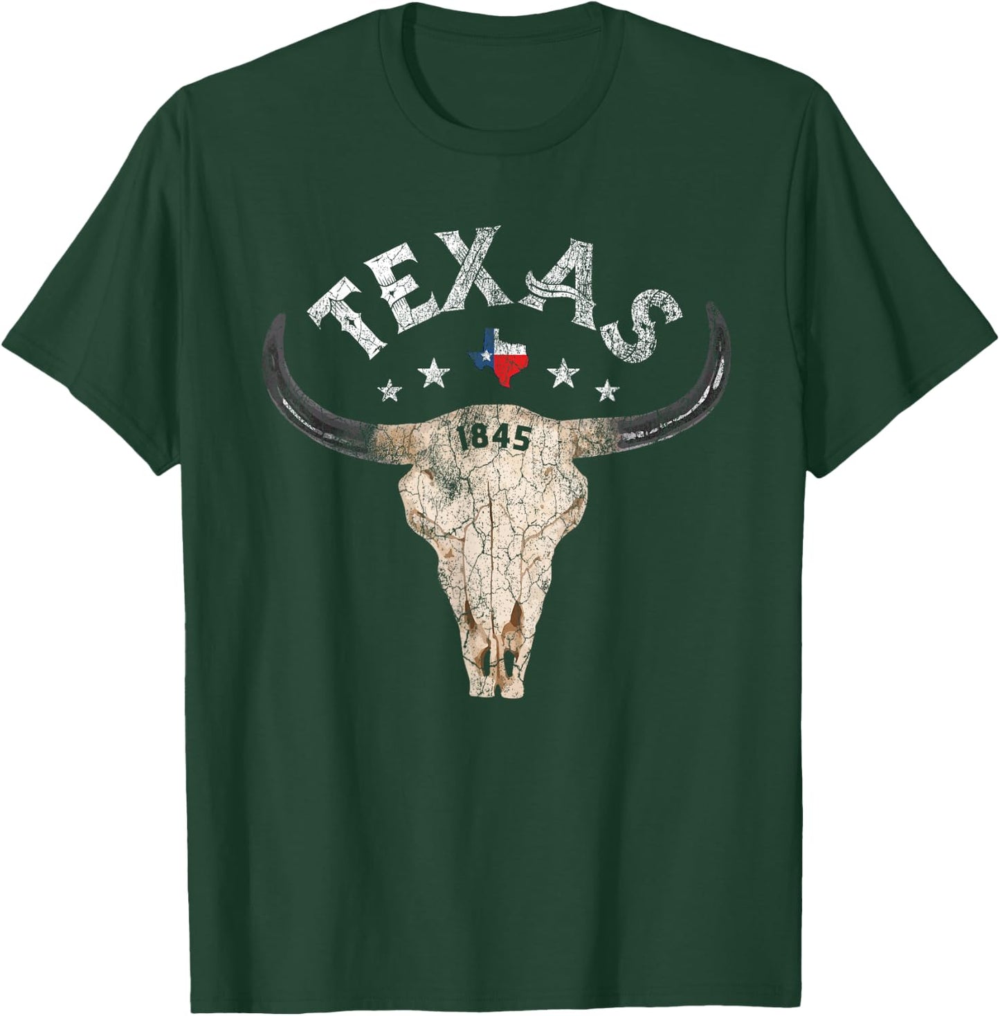 Texas - USA - Pride since 1845 Holiday T-Shirt - T-Shirt | Forest