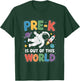 Pre-K is Out of This World Space Teacher Back to School T-Shirt - T-Shirt | Forest