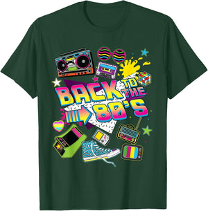 Back To The 80s Costumes Women I Love 80s Birthday Party Men T-Shirt - T-Shirt | Forest