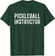 Pickleball -Adults Black Small Classic Fit Modern T-Shirt - T-Shirt | Forest