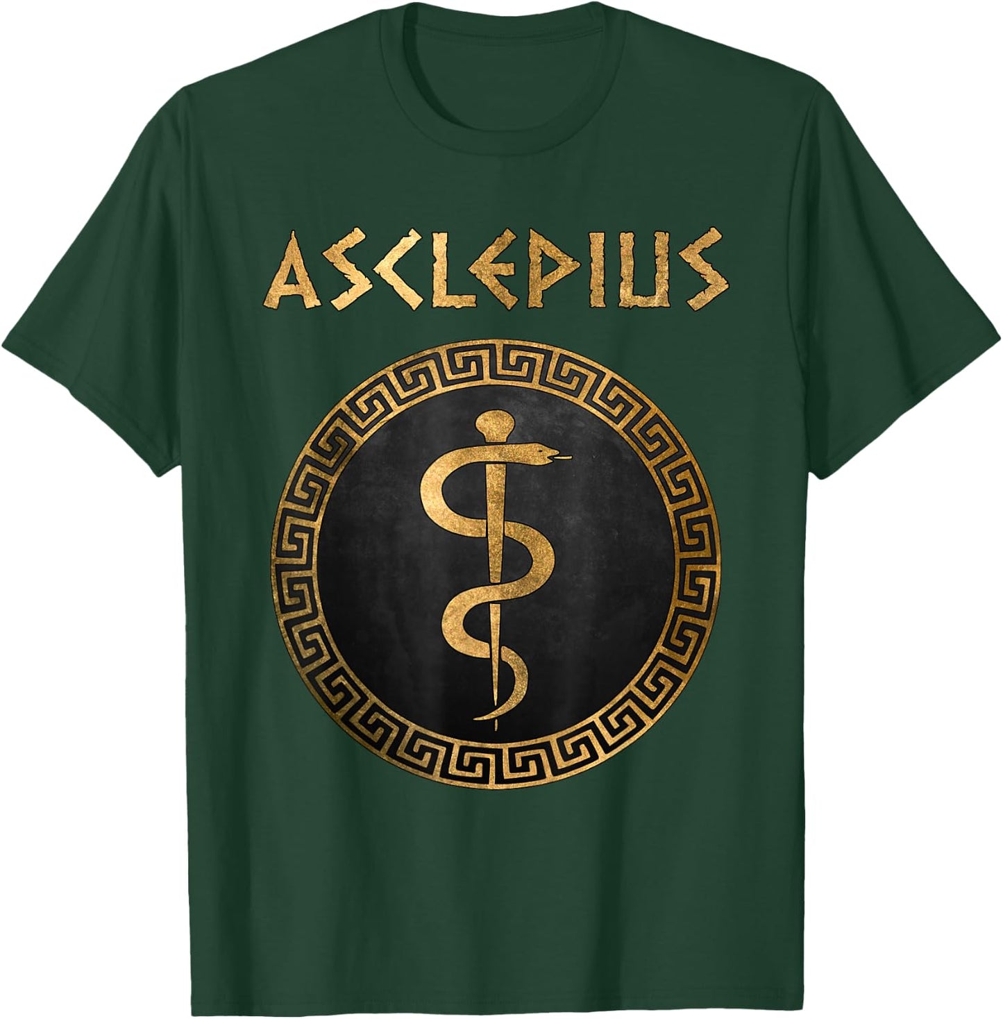 Asklepios Ancient Greek God of Health and Medicine T-Shirt - T-Shirt | Forest
