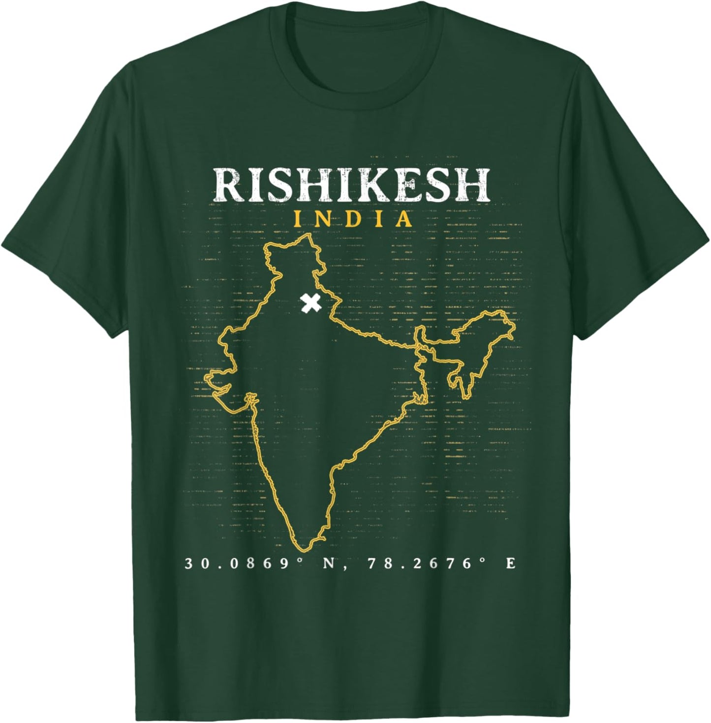 India Rishikesh T-Shirt - T-Shirt | Forest