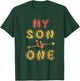 My Son Is One Year Old 1st Birthday Idea T-Shirt - T-Shirt | Forest