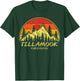 Vintage Tillamook Oregon OR Mountains Hike Hiking Souvenir T-Shirt - T-Shirt | Forest