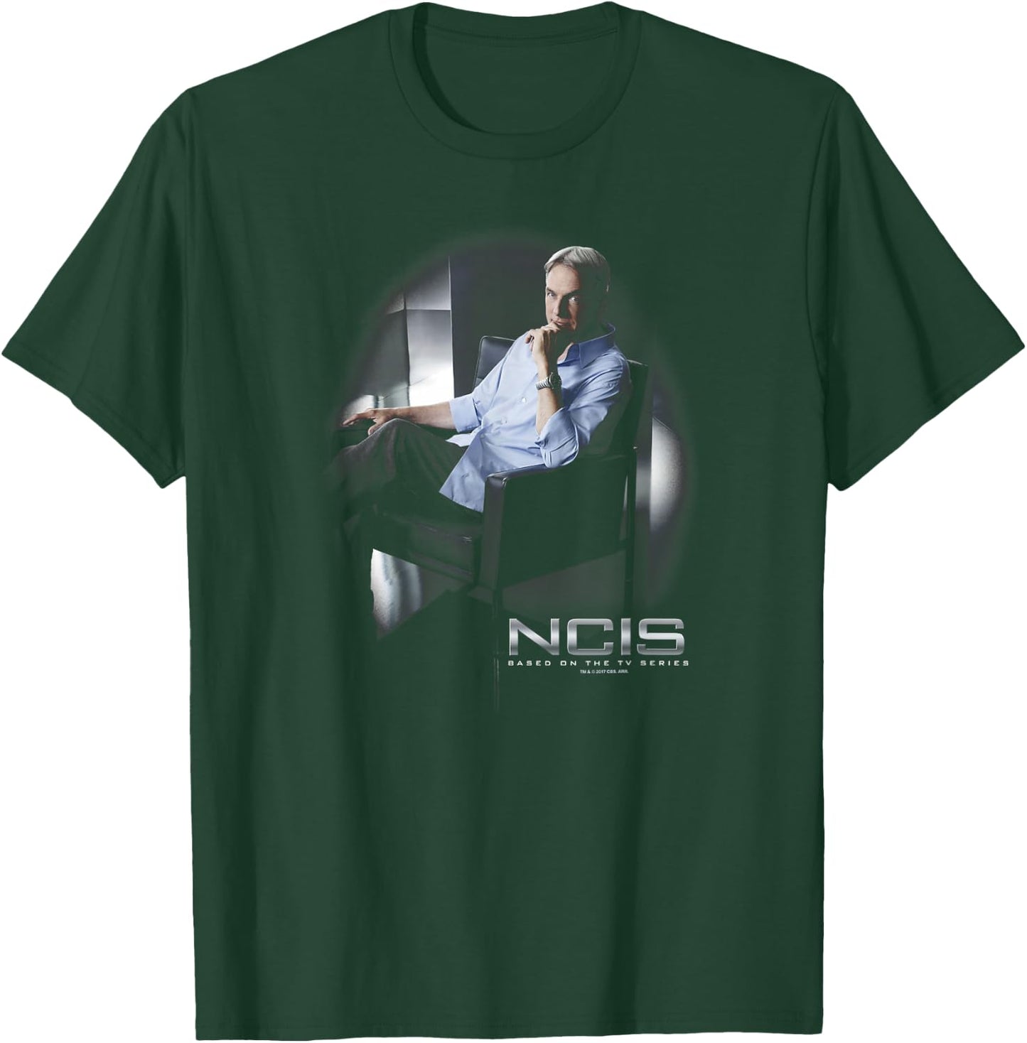 NCIS Gibbs Ponders - -Kids, Black, Small T-Shirt - T-Shirt | Forest